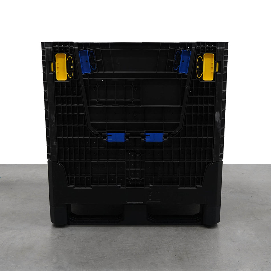 Refurbished 32" x 30" x 34" Used Collapsible Bulk Container (2 Doors)