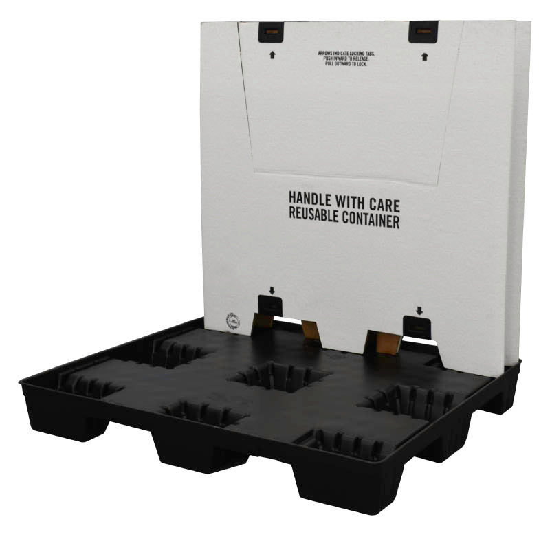 40x48x45 Pallet Pack Container sleeve foled
